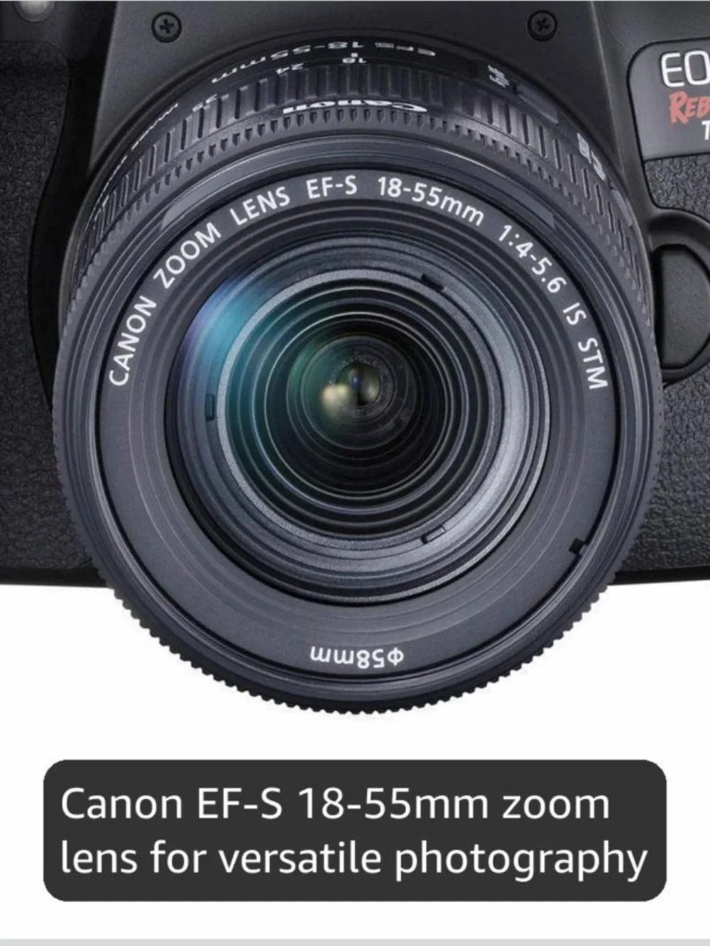 Canon EOS Rebel T8i DSLR Camera + 18-55mm Lens Kit – Like New